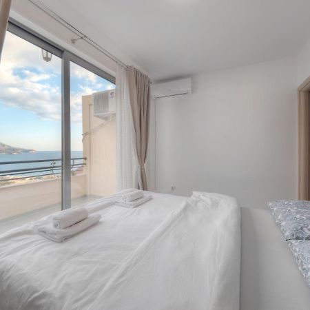 Sea View Two Bedroom Family Apartment With Pool - Sunset Ivanovici Bečići Buitenkant foto