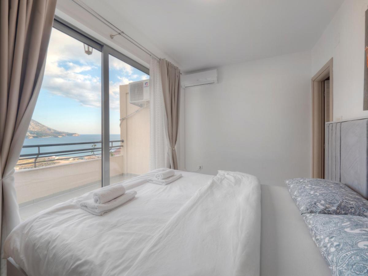 Sea View Two Bedroom Family Apartment With Pool - Sunset Ivanovici Bečići Buitenkant foto